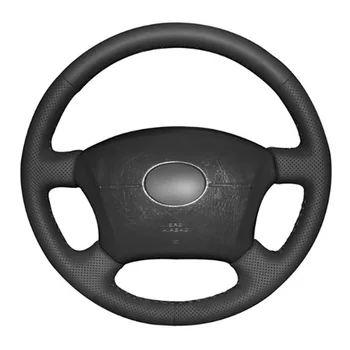 

DIY Sewing-on PU Leather Steering Wheel Cover Exact Fit For Toyota Land Cruiser Prado Lexus GX470 2004-2009
