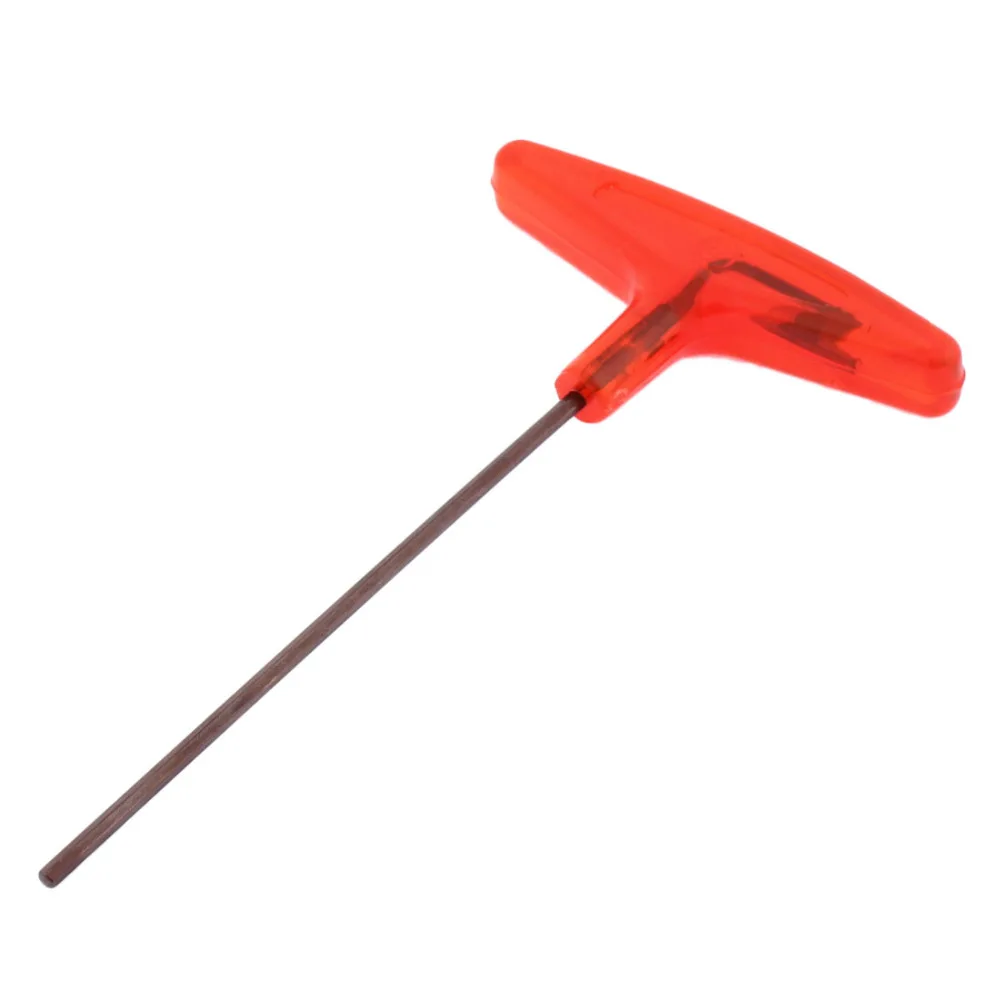 

UXCELL Newest 1 Pcs T Handle 3mm Metal Hex Key Wrench Tool Red Copper Tone