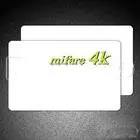 RFID тег, rfid 4 K, Бесконтактная карта, ISO14443A, белая карточка из ПВХ