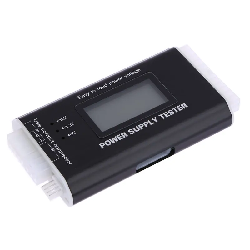 Digital LCD PC Computer PC Power Supply Tester 20/24 Pin 4 PSU SATA HDD ATX BTX ITX SATA HD Power Supply Tester Digital LCD PC Computer PC Power Supply Tester 20/24 Pin 4 PSU SATA HDD ATX BTX ITX SATA HD Power Supply Tester