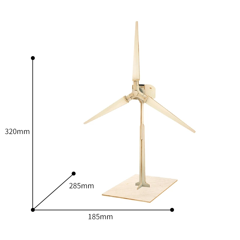 robotime solar wind turbine