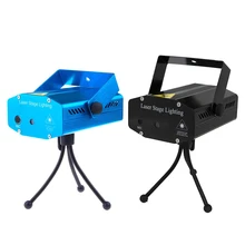 TSLEEN Sound Control LED Laser Projector Club Disco Bar Stage Show House Lighting Party DJ Disco KTV Light  Red+Green Star