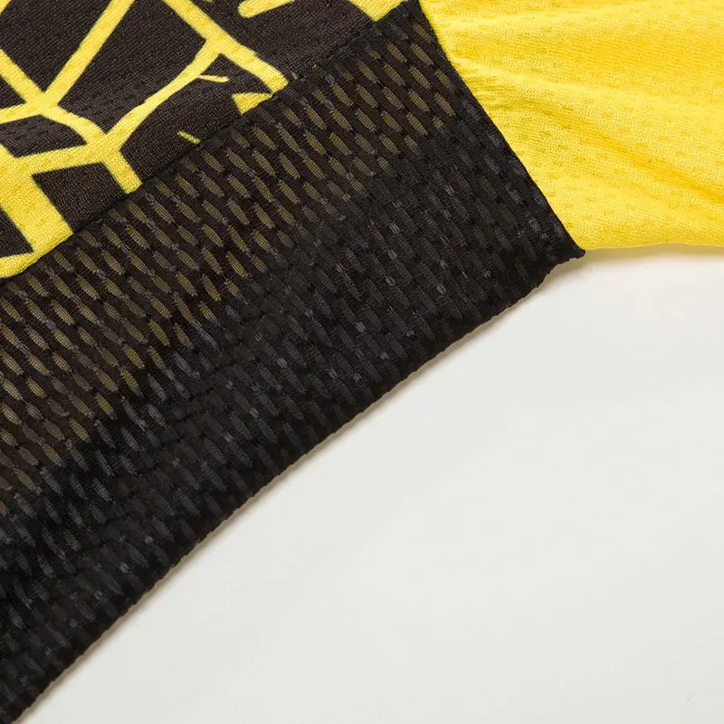 yellow cycling jersey set-17