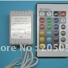 24 ключа ИК-пульт дистанционного управления для RGB 5050 SMD светодиодный свет полосы 12VDC 5 шт./партия