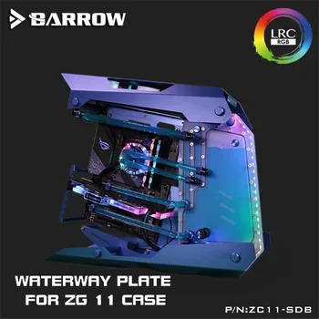 

Barrow Distro plate for ZG 11 Open Type Dynamic Chassis, Waterway Board Deflector Water Cooling 5V MB SYNC ZC11-SDB