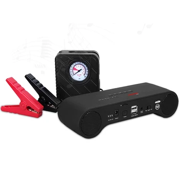 

10pcs/lot Mini Car Jump Starter Emergency High Quality Multi-Function Power bank Battery Charger 2 in 1 Music Speaker