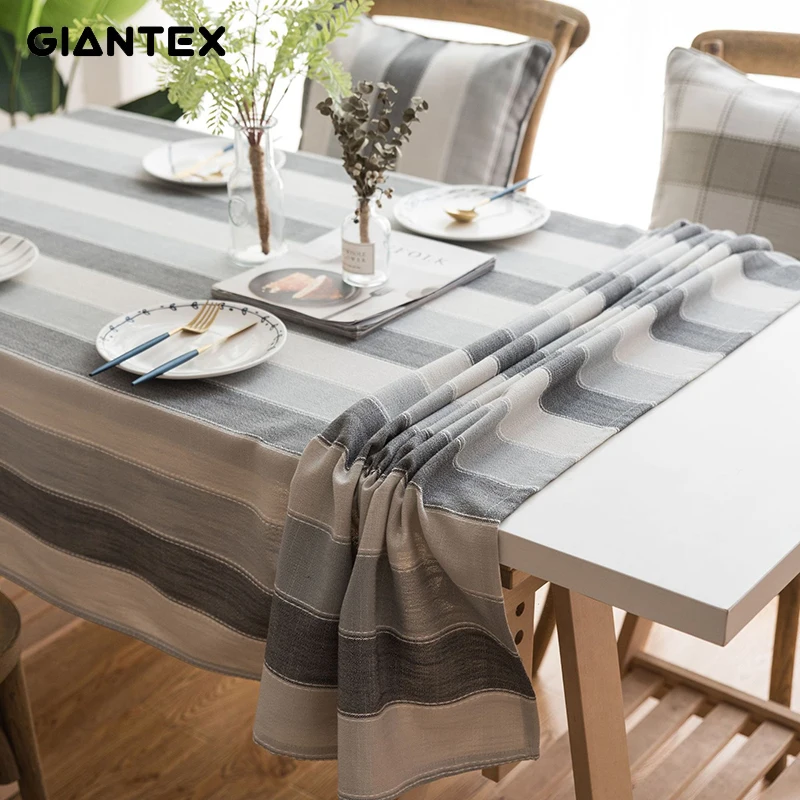GIANTEX Kitchen Waterproof Table Cloth Tablecloth Rectangular