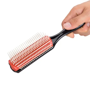 

Women Hair Styling Brush Hairbrush Salon Hairdressing Straight Curly Hair Comb