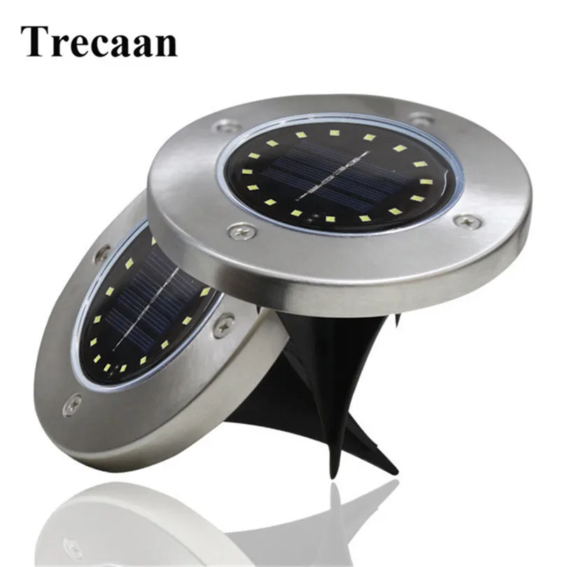 

4PCS 16 LED Outdoor Solar Ground Lights Garden Solar Buried Floor Light Waterproof Landscape Pathway Patio Spike Light