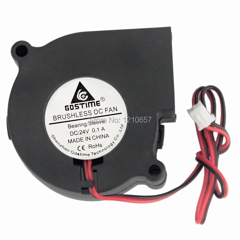 1 шт. Gdstime DC 24 В 2Pin 60 мм 6 см 60x28 6028B двойной шарикоподшипник Вентилятор