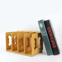 Coloffice креативные офисные принадлежности деревянные цветные студенческие подставки для книг зажимы зависят от творческих перегородок канцелярские настольные книжные концы 1 шт