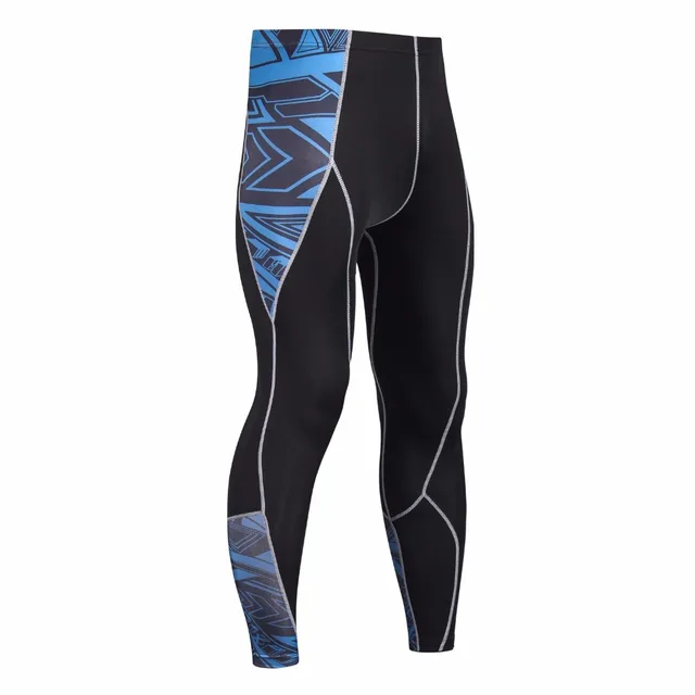 2018 Quick Dry Casual Brand Pants For Men Cycle Tight Skinny Compression Male Trousers G yms Fitness Leggings Joggers Sweatpants