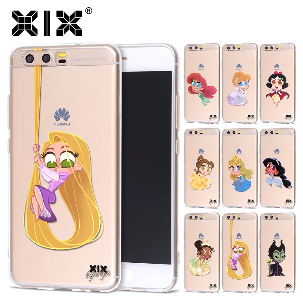 Для Huawei P8 Lite чехол с принцессой P9 2017 P10 P20 Pro Plus P Smart Honor 6A 6X 7X 8 9 Nova Mate 10 |