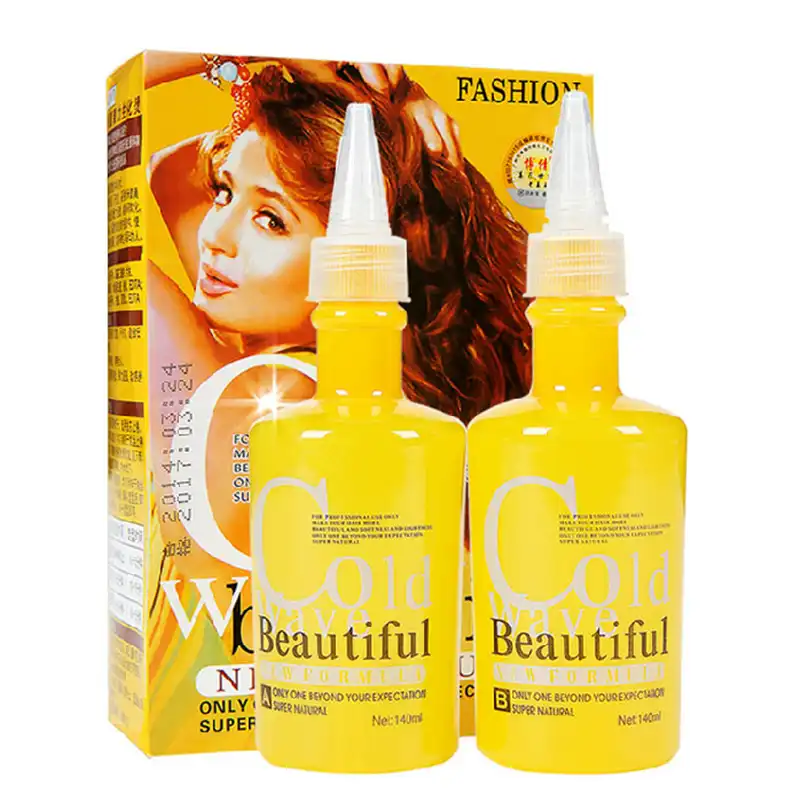 Boqian 2pcs Set Perm Water Curl Curly Cream Digital Permanent
