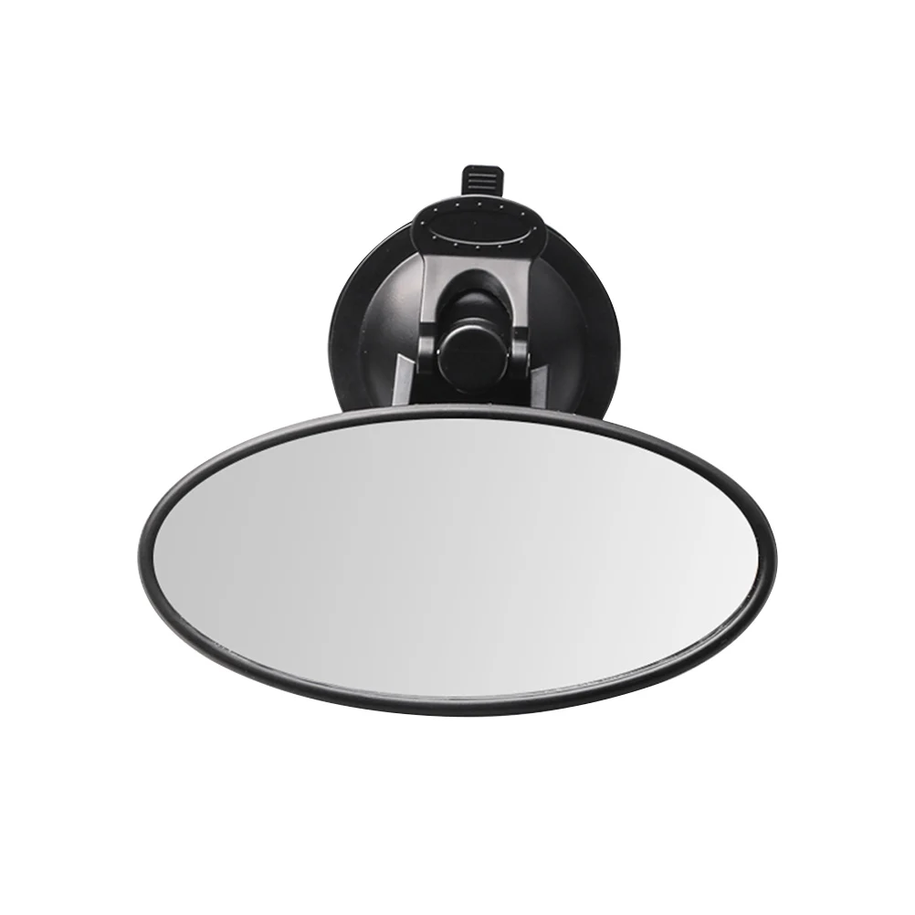 

1 Pc Blind Spot Rear View Mirror For Baby Monitor Oval ABS 360 Adjustable Degree Mirror Auxiliary Rearview Car Accessories