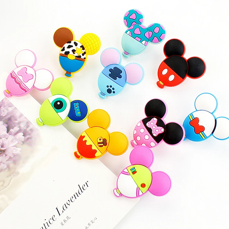 

Novelty Mickey Shaped Balloon Food Sealing Clip Memo Clip Photo Clip Paper Clip School Office Supply H1856