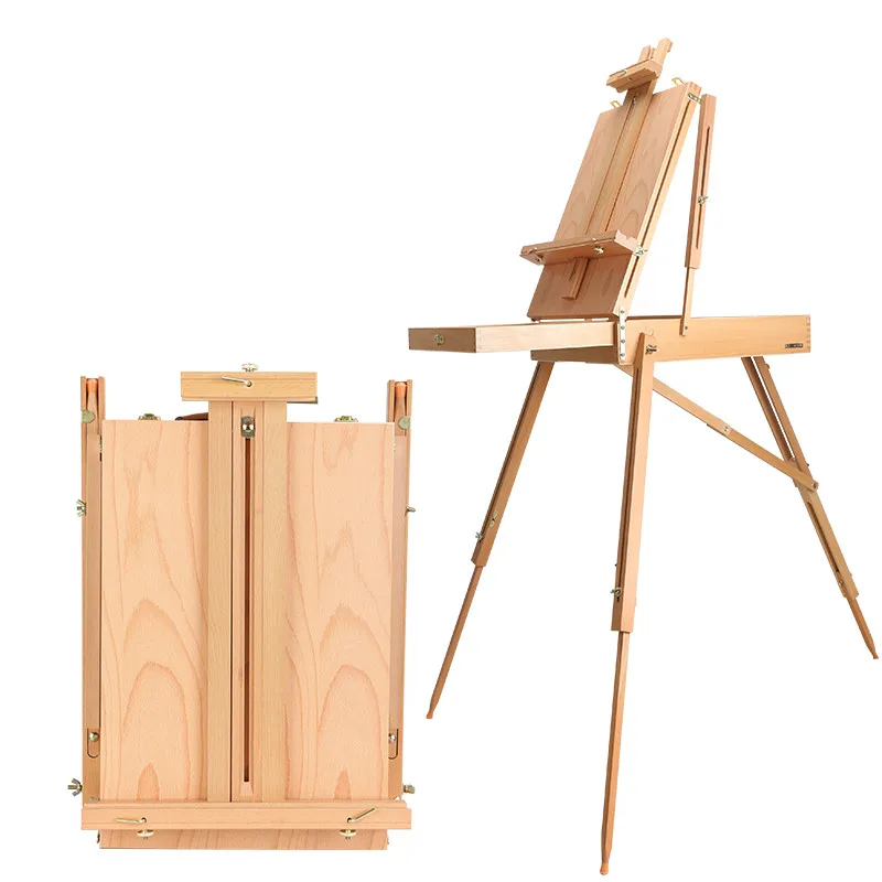 Painting Easel Caballete De Pintura Portable Folding Artist Oil Paint Easel Stand Men's Wood Easel for Painting Art Supplies Painting Easel Caballete De Pintura Portable Folding Artist Oil Paint Easel Stand Men's Wood Easel for Painting Art Supplies