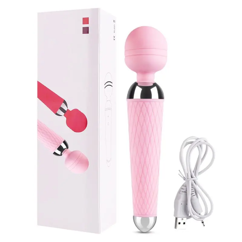 

Personal Wireless Wand Massager, Cordless Bendable Rechargeable electic Therape with 13Modes