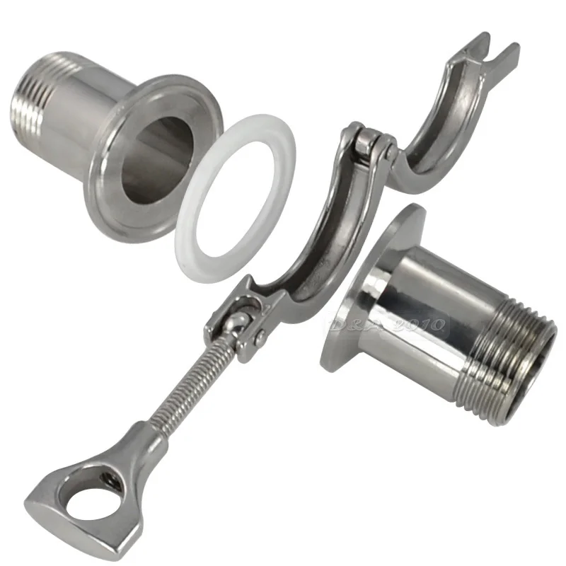 MEGAIRON 3/4 &quotDN20 комплект санитарной наружной резьбы ОБЖИМНАЯ труба фитинги +