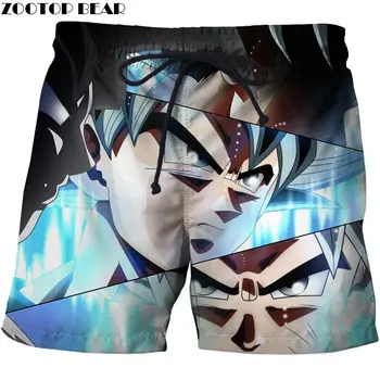 

Eye Glow Dragon Ball Men Anime Beach Shorts Casual Plage Shorts Swimwear Shorts Summer Male Quick Dry Drop Ship ZOOTOP BEAR