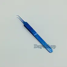 1pcs Angled Jeweler Style Forcep 110mm ophthalmic surgical instrument