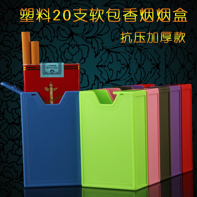 

ZN-0188 Creative Thick Anti-stress 20pcs Cigarette Case Customized Wholesale