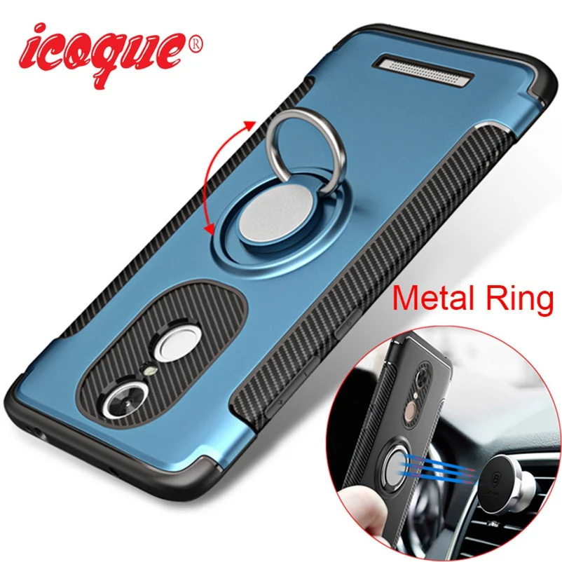 

Ring Case for Xiaomi Redmi Note 7 6 Pro 5 Plus 6A S2 Cover Pocophone F1 Magnetic Case for Xiaomi Mi 9 SE 8 A2 Lite 6 A1 Mix 2s 2