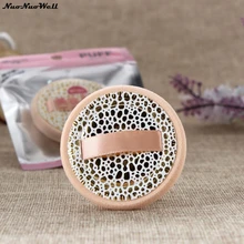 1 шт. мягкая высококачественная печать Макияж Лицо Нос для основного макияжа глаз пуф для макияжа машина для замеса опары круглый косметический порошок слоеный