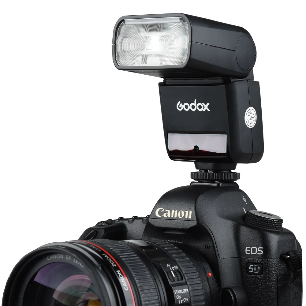 Вспышка Godox TT350C DC flitser GN36 2,4G ttl вспышка Speedlite+ X1T-C триггер для камеры Canon 500d 450d 7d 5d Mark III