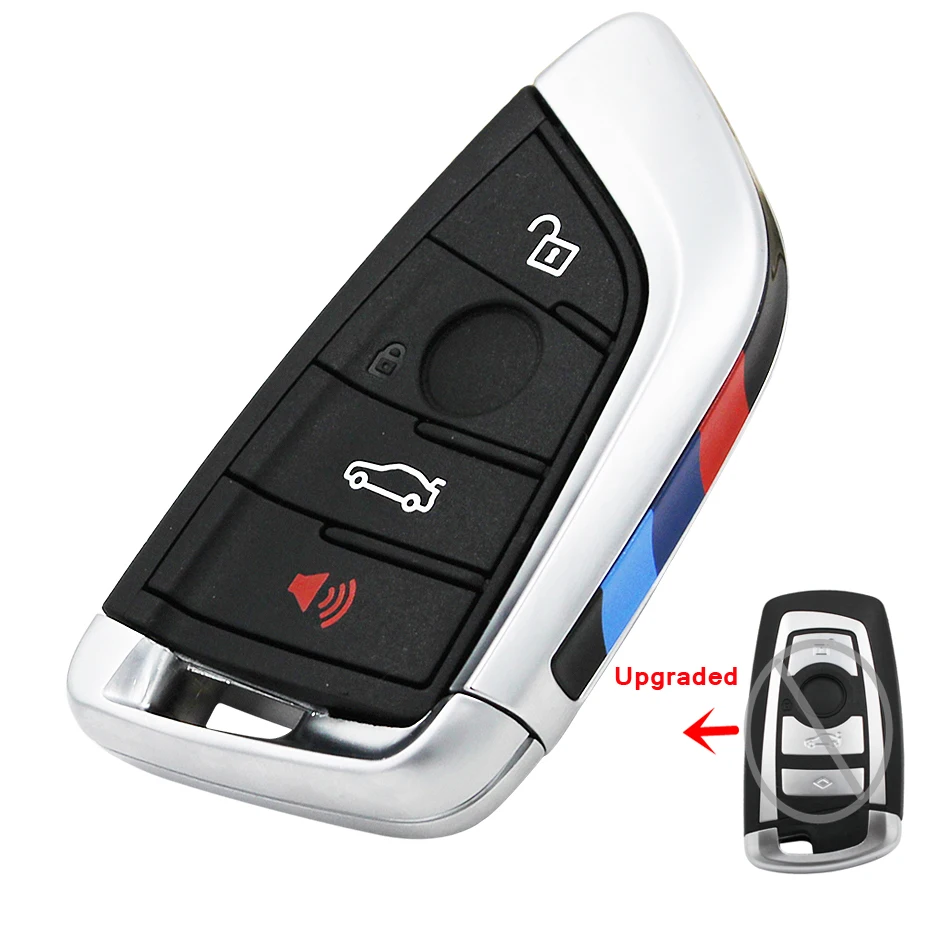 3+ 1 кнопки умный дистанционный ключ-брелок от машины 868 МГц 7953P чип для BMW, Возраст 1, 2, 3, 4, 5, 6, 7, серия X1 X3 F шасси CAS4+ FEM 2011