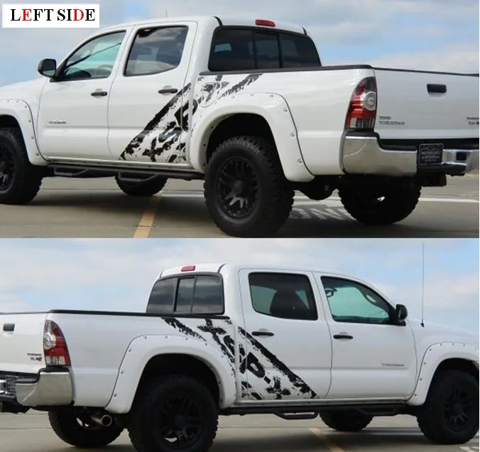 LEFT SIDE Full Body Car Stickers Tailor made Car Styling DIY Decorative
