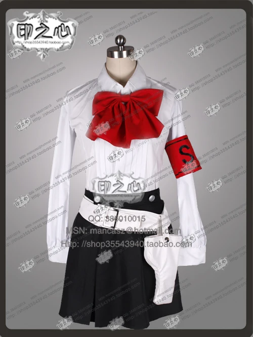 Костюм для косплея Shin Megami Tensei Persona 3 Mitsuru Kirijo топ + юбка с сумкой 11 |