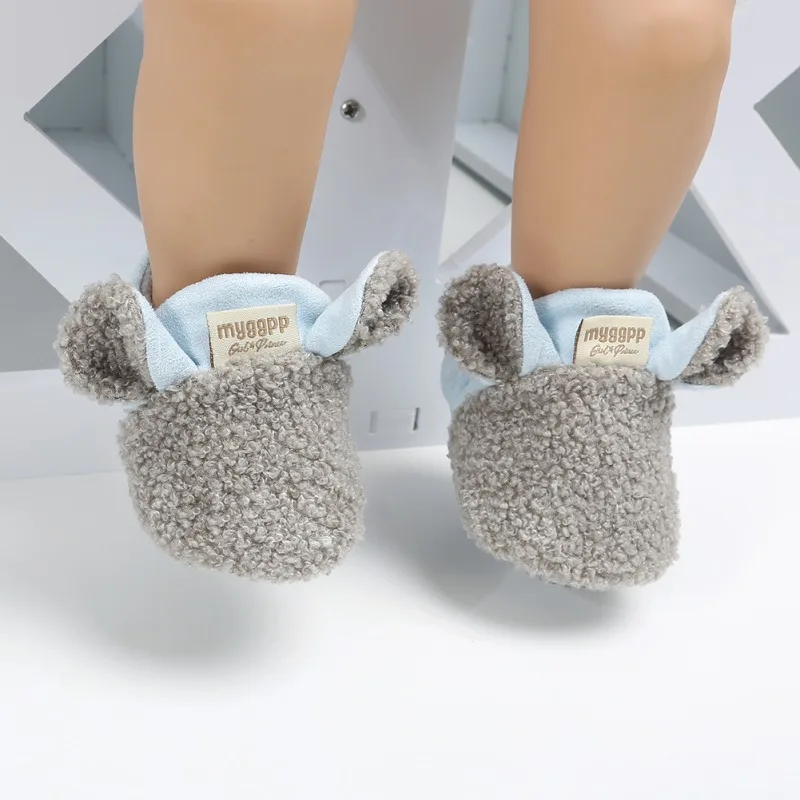 

New Style Newborn Baby Shoes Infant Shoe Winter Soft Cotton Baby First Walker Baby Shoes Boy Toddler Keep Warm Thick shoes