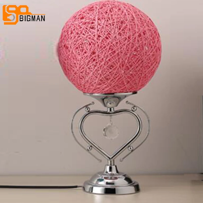 

hot selling modern crystal table lights multi color table lamp Dia20*H38cm lustre bedroom light