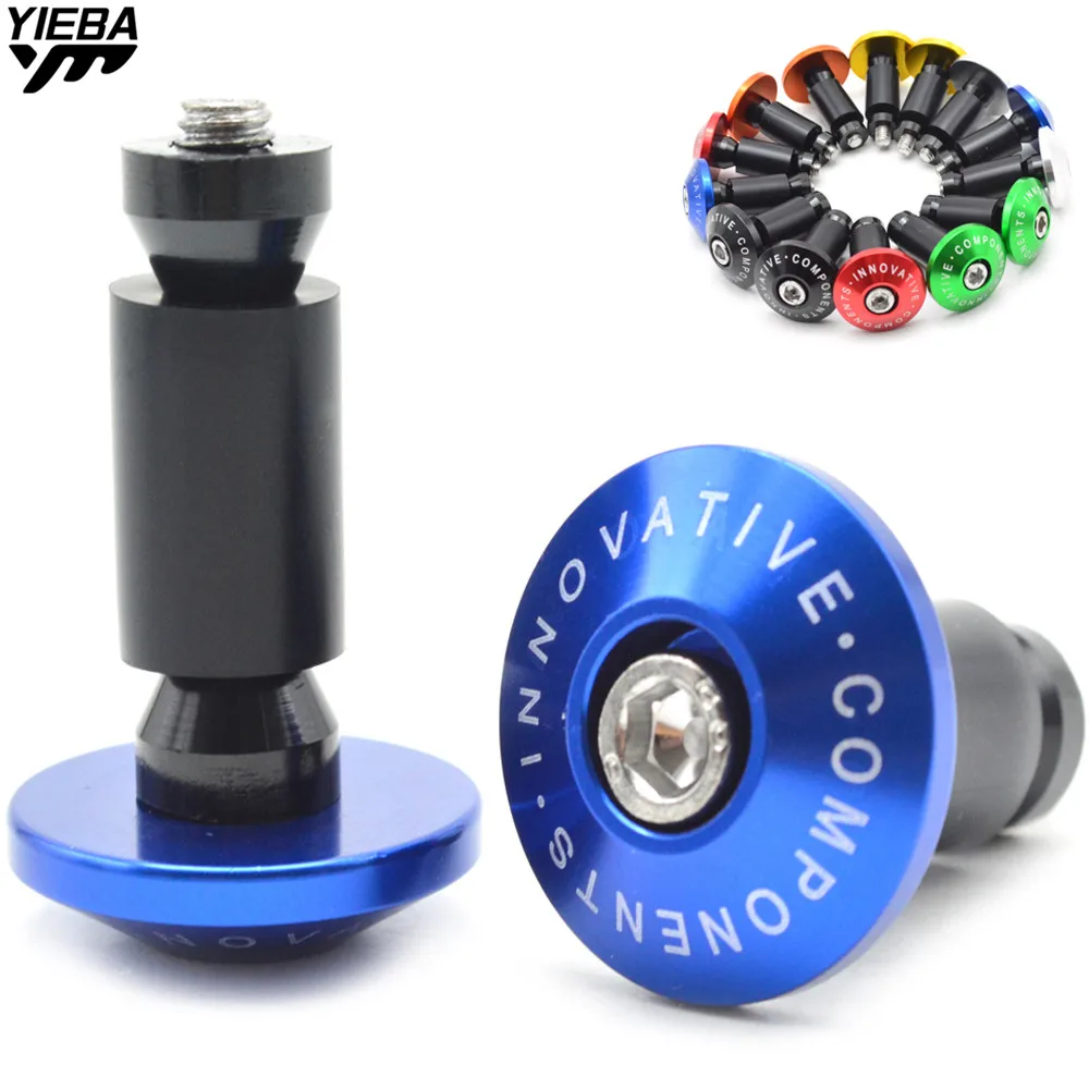 Universal Motorcycle CNC Handlebar Grips Bar Ends Slider Hand Grips for Suzuki GSR750 GW250F SFV650 GSX-S1000 yamaha R6 YZF-R6