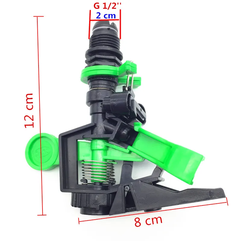 1 шт. 360 градусов 13 мм 15 мм 18 мм Интерфейс рокер садовый разбрызгиватель применимое сельскохозяйственное растение Оросительная оросительная система