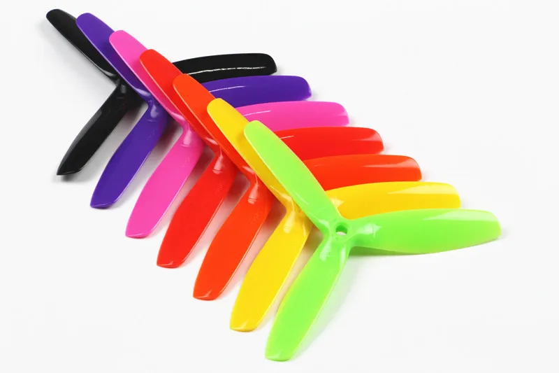 F18486 89 3 propeller 5X5X3 5 5 3 Plastic Colorful Propellers for DIY Drone Racer Quadrocopter