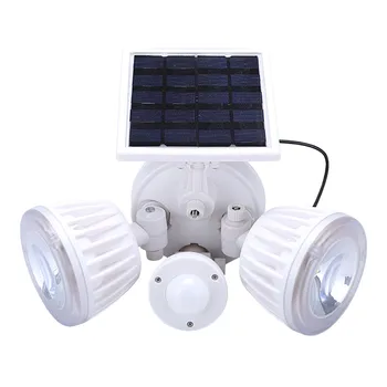 

2019 New 22LED Dual Security Detector Solar energy Spot Light Motion Sensor Outdoor Double-head solar sensor light top sale