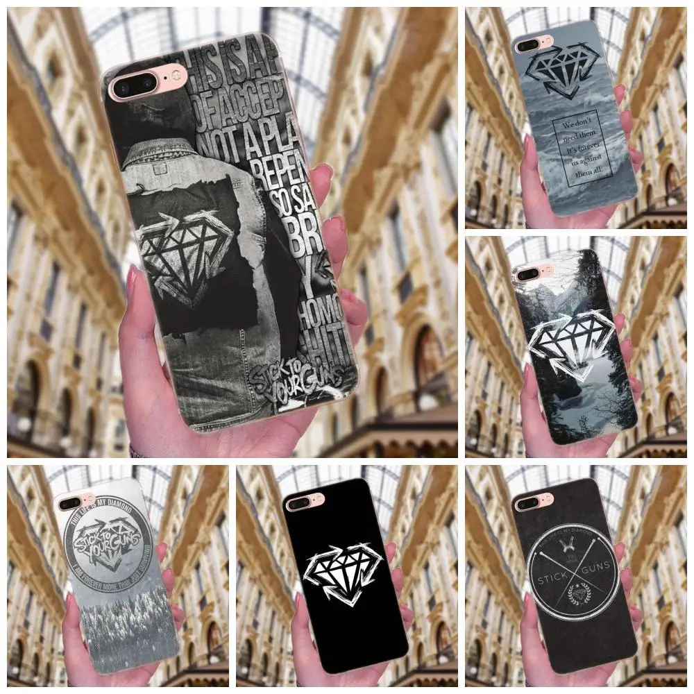 Simple Phone Cases For Galaxy J1 J2 J3 J330 J4 J5 J6 J7 J730 J8 2015 2016 2017 2018 mini Pro Stick To Your Guns Band | Мобильные