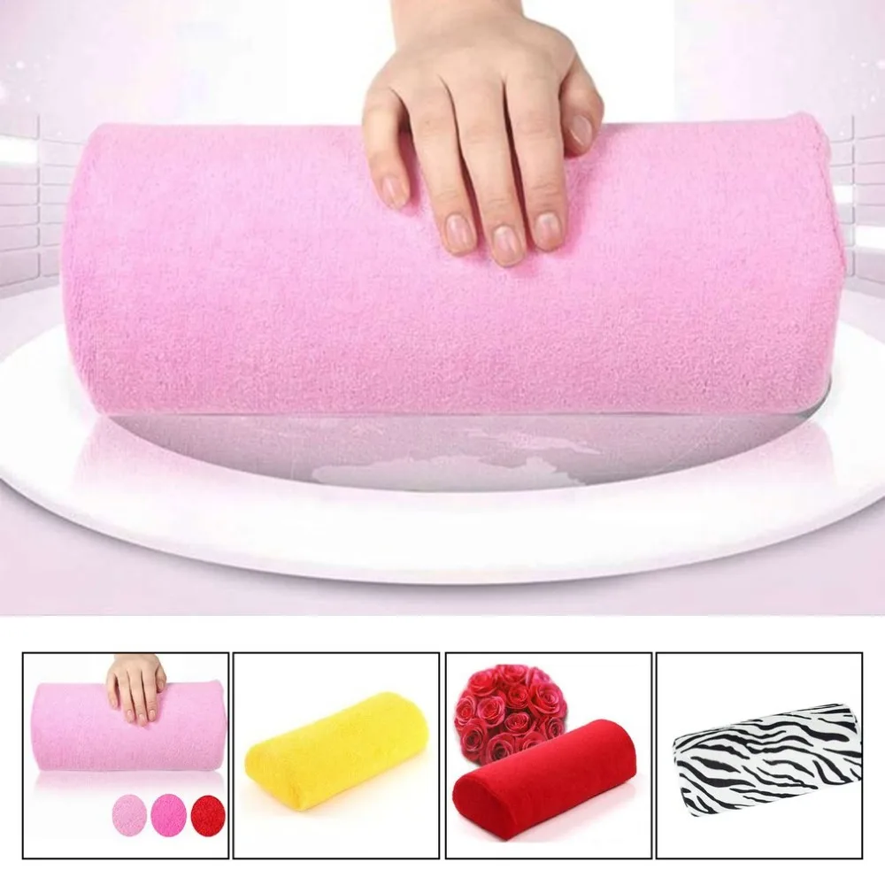 Manicure Pillow Hand Rest Holder Pillows Cushion Pillow Nail Arm Towel
