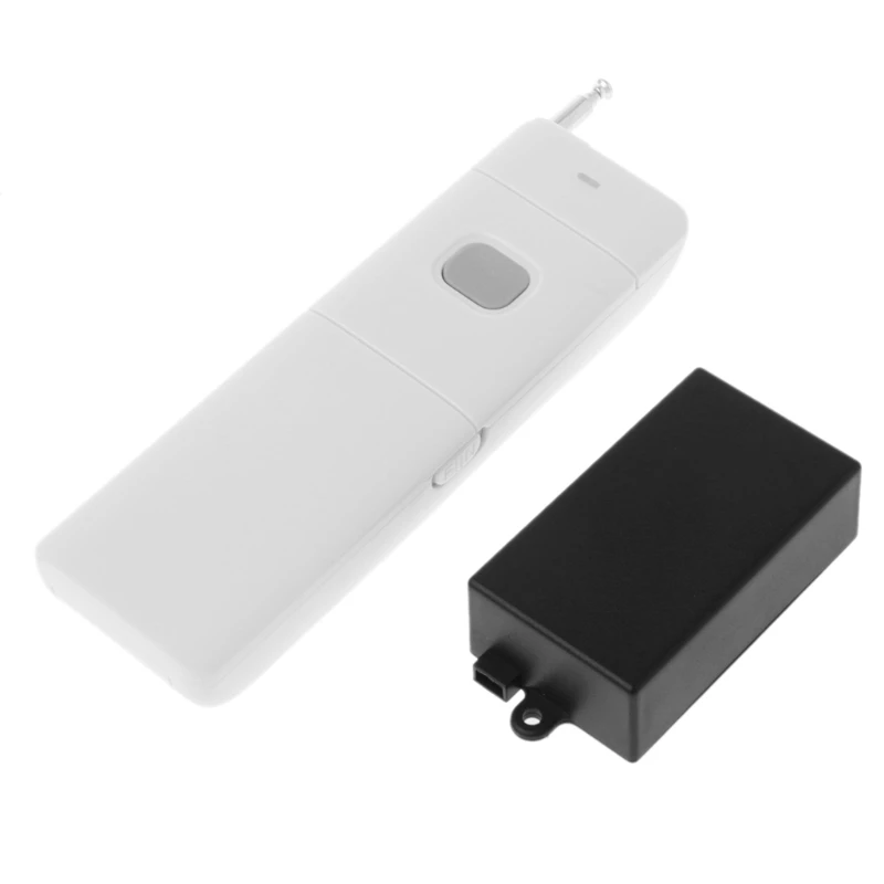 

OOTDTY 3000m Long Range DC 12V 1CH RF Wireless Remote Control Switch System 315 Mhz 1-Key Transmitter + Receiver