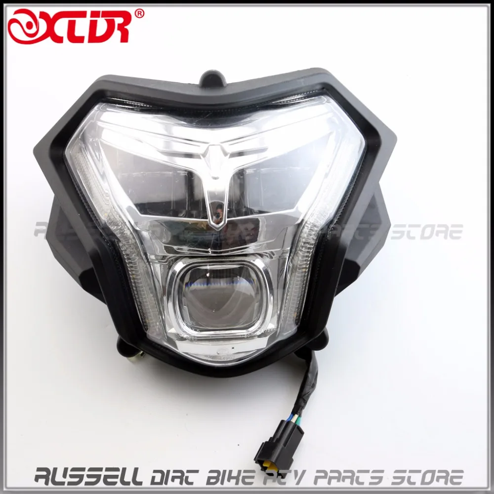 

LED Headlight Lens Headlamp Signal Head light For ZONGSHEN RX3 ZS250GY-3 Motorcycle 250cc Accessories Parts