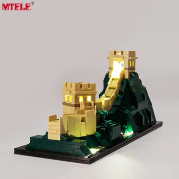 

MTELE Brand LED Light Up Kit Toy For Architecture Great Wall of China Lighting Set Compatile With 21041 NO Building Block Model