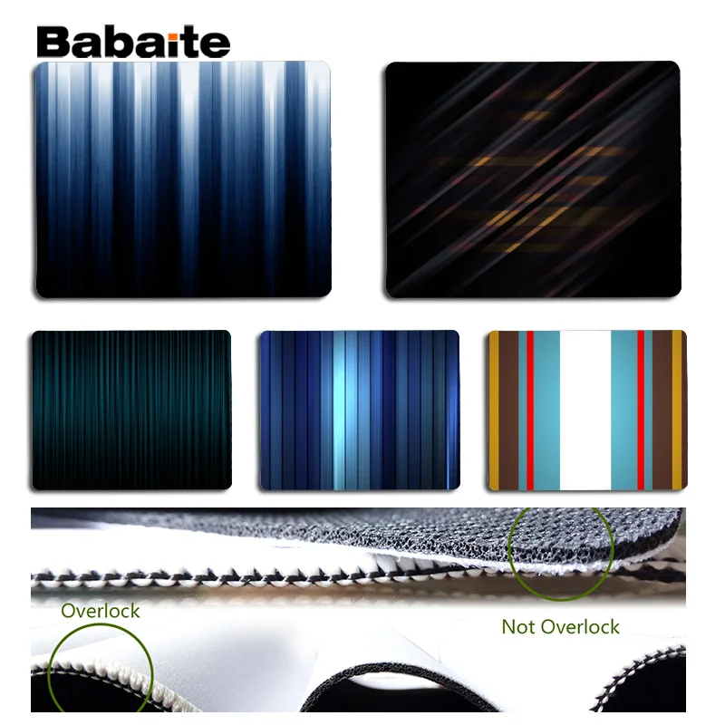 

Babaite Stripe Laptop Gaming Mice Mousepad Size for 25x29cm Gaming Mousepads