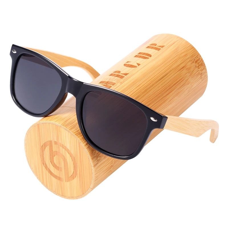BARCUR деревянные очки весна петли бамбуковые солнцезащитные очки ручной работы Для мужчин солнцезащитные очки в деревянной оправе Для женщин очки Полароид de sol masculino