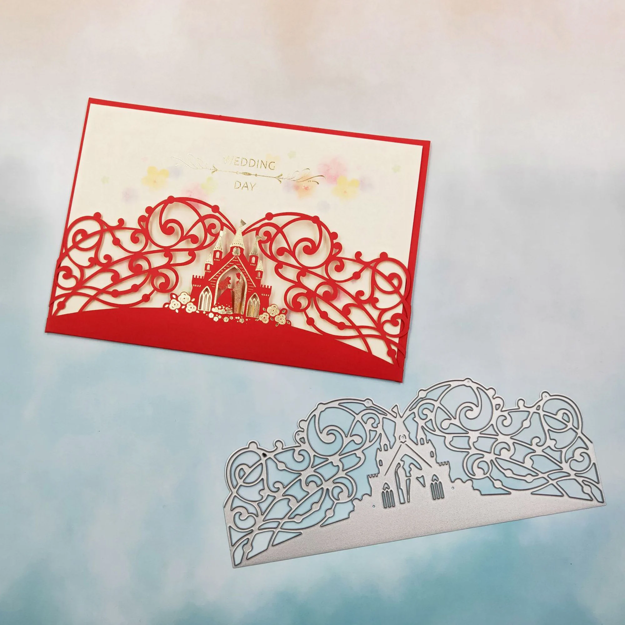  Wedding Invitation Metal Cutting Dies For DIY Scrapbooking Album Paper Cards Decorative Craft Embos - 4.00003E+12