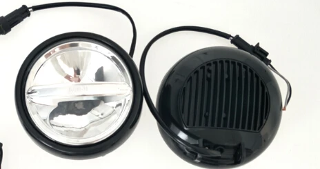 Светодиодный фонарь на передний бампер, светодиодный, решетка, дневные ходовые огни, DRL чехол для BMW MINI Cooper F55 F56 - Цвет: black light