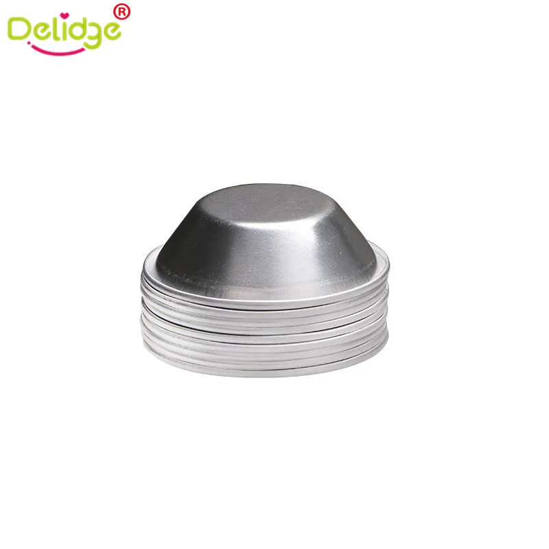 Delidge 10 шт./партия Форма для яиц пирога pasвозы духовки утолщенная многоразовая