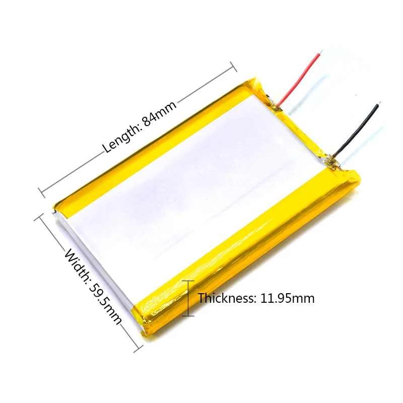 

126090 5V Real Capacity 10000mah (polymer Lithium Ion Battery) Li-ion Battery for Tablet Pc 7 Inch MP3 MP4 for Dropship