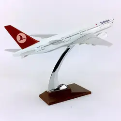 Турецкие авиалинии Boeing 777-300 коллекционные большие 32 см игрушечные модели самолетов литье под давлением Пластиковые сплав игрушечные